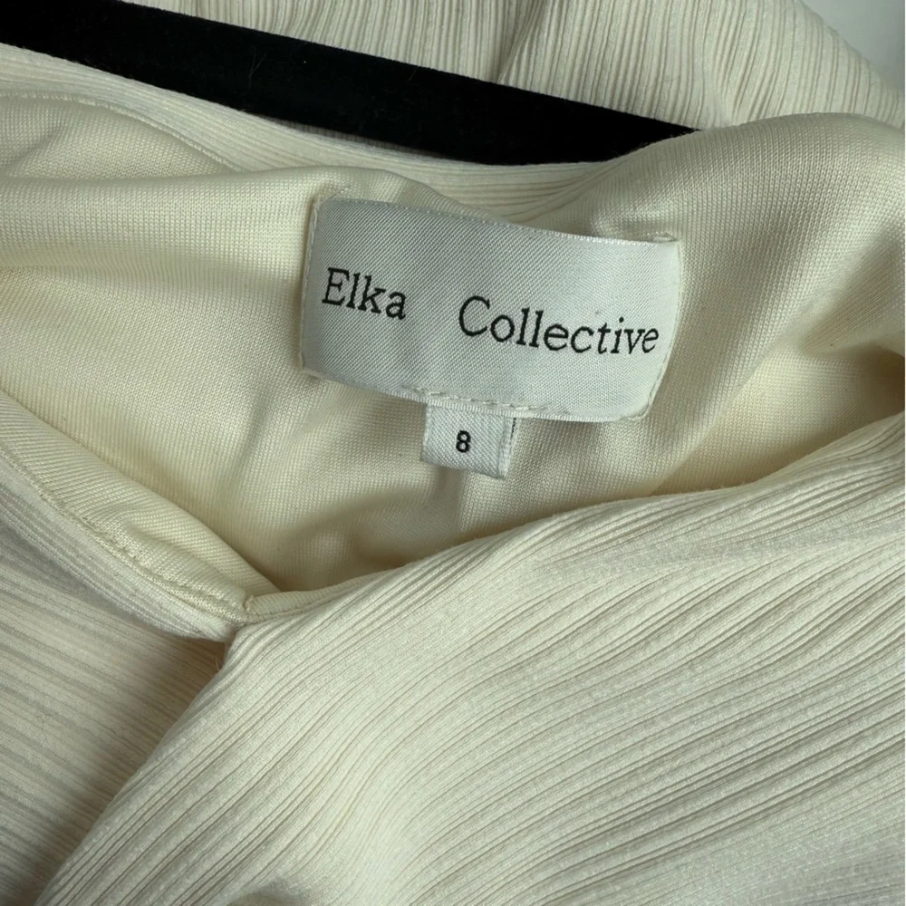 Elka Collective Iman Bodysuit In Ecru - Picture 4 of 9